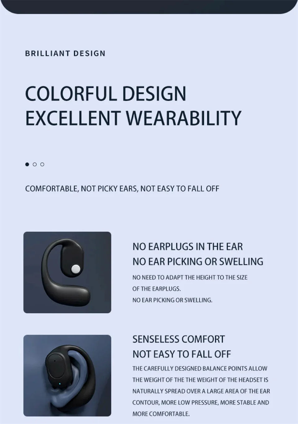 Kabellose Kopfhörer Bluetooth-Headset mit Mikrofon Knochenleitung Freisprech-Kopfhörer mit Geräuschunterdrückung zum Autofahren Audifonos