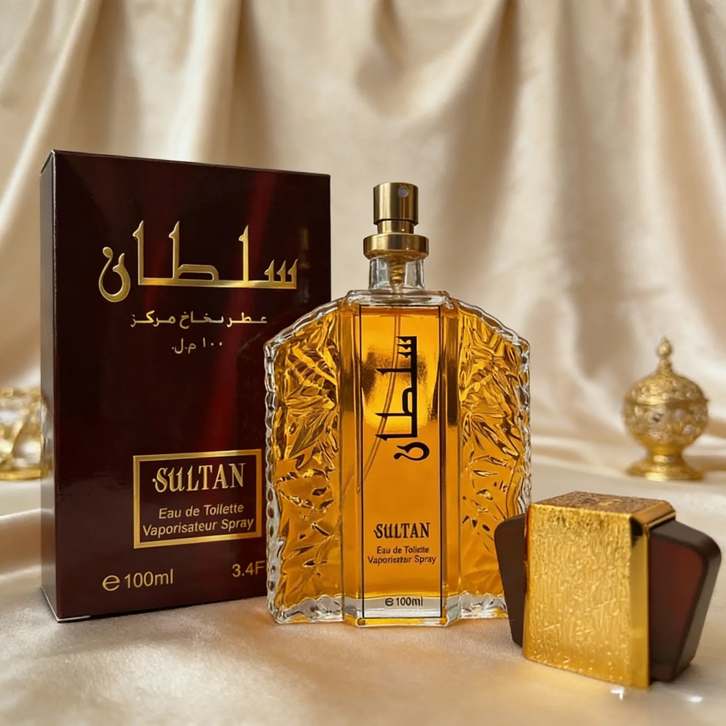 Parfum Original Arabe 100ml Femme Homme Eau De Parfum Longue Durée Phéromones Parfum Vaporisateur Déodorants Coffret Cadeau