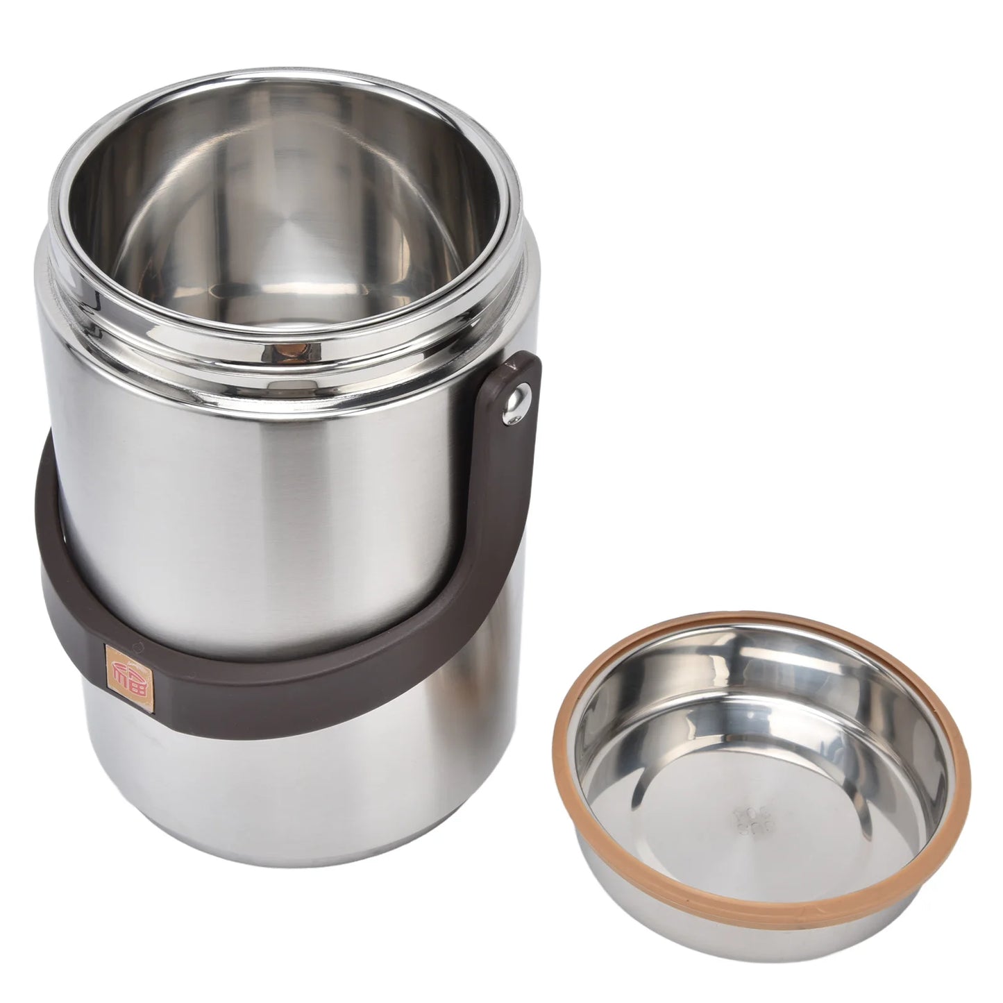 Récipients Isothermes pour Déjeuner 2300 ml, Pot Alimentaire Isotherme en Acier Inoxydable, Boîte à Bento Isotherme Portable pour le Travail et les Voyages