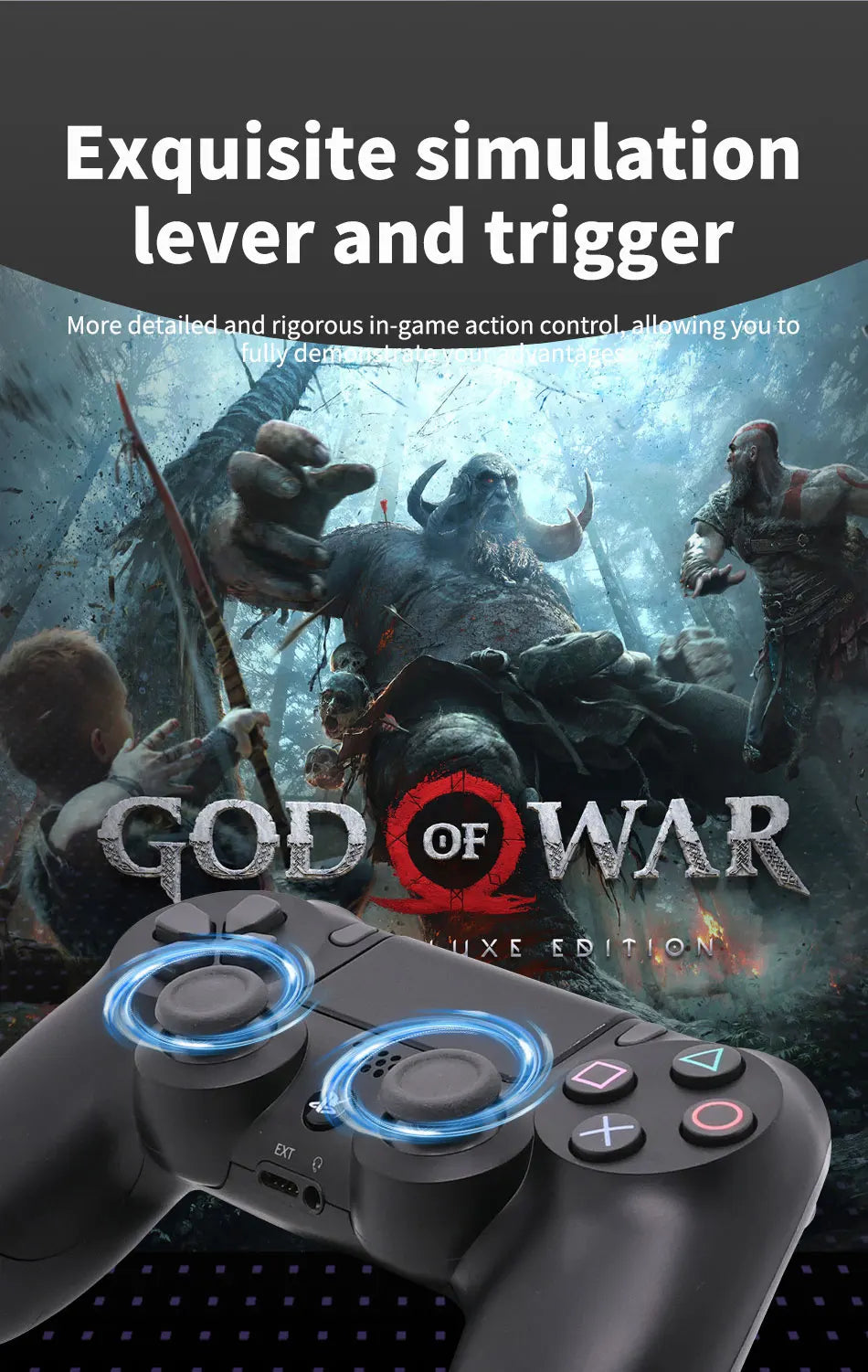 Sony Ps4 Controller Dualshock 4 Original Playstation Game Controller Bluetooth Wireless Controller für Sony PS4 Gaming Konsole