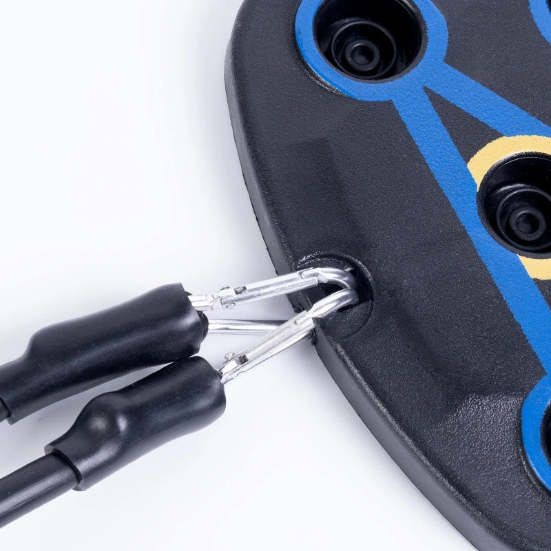 Tragbares, multifunktionales Liegestützbrett für Männer, Fitness-Trainingsgeräte für das Bodybuilding, faltbare Fettverbrennungsgeräte für Frauen und den Heimgebrauch