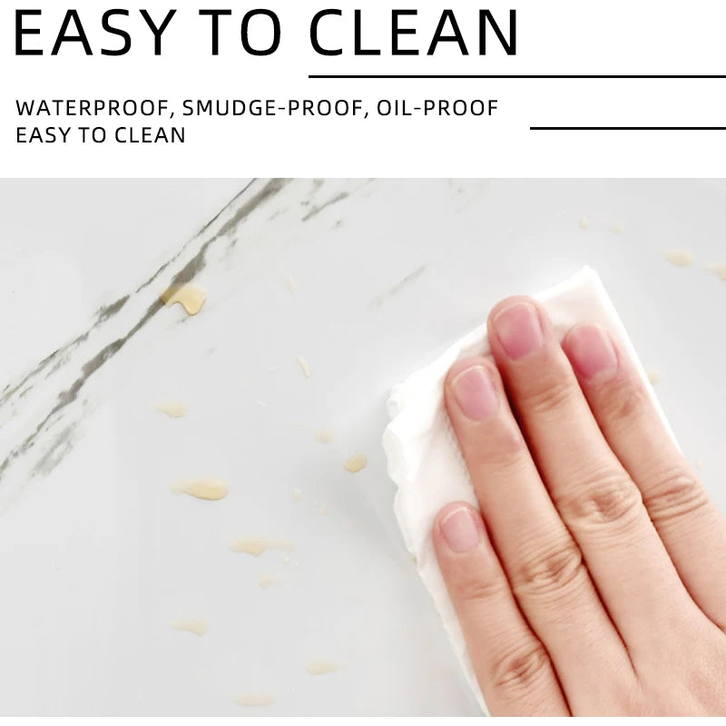 40 autocollants muraux auto-adhésifs en PVC imperméable à effet carrelage, découpables et pelables, pour cuisine et salle de bain