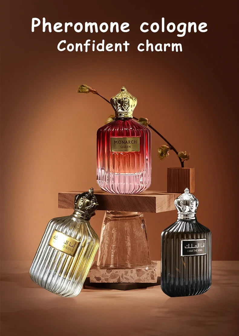 100ml Parfums Arabes Original Dubaï Prince Cologne Parfum Longue Durée Parfum Léger Parfum Frais Désert Parfum de Haute Qualité Arabie