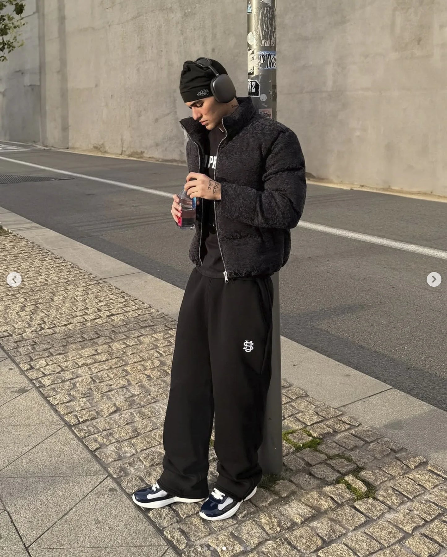 Embroidery Men Pants 2025 Autumn Winter hip-hop Casual Climbing Joggers Sweatpants New Fashion Hombre wide-leg Trousers Unisex