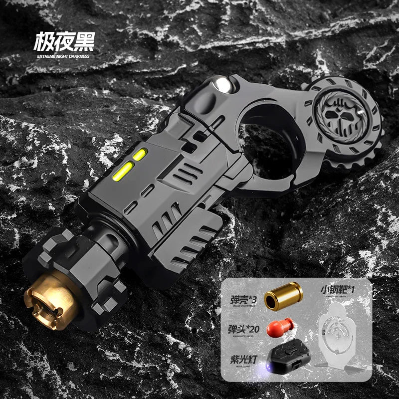 EDC Metall Multi Spielbarkeit Ratsche Flip Antistress Spielzeugpistole Auswurfschale Stressabbau Fidget Spinner Fidgeting Spielzeug Geschenke
