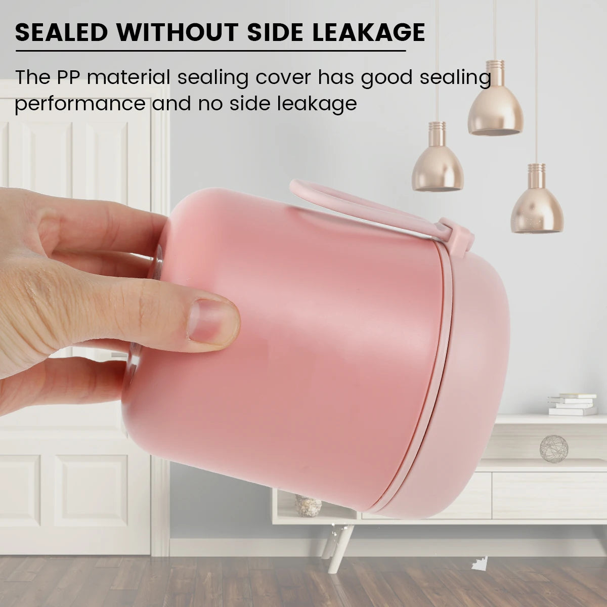 Récipient alimentaire isotherme sous vide pour aliments chauds en acier inoxydable 304 avec cuillère pliable et poignée, thermos portable pour le bureau et le travail