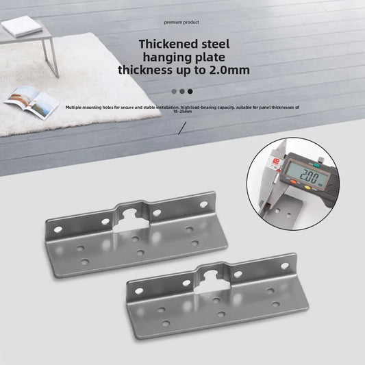 18-25 Board Without Lower Rail Wardrobe Hanging Sliding TV Cabinet Damping Buffer Wooden DoorTrack Sliding Pull-out Sliding Rail