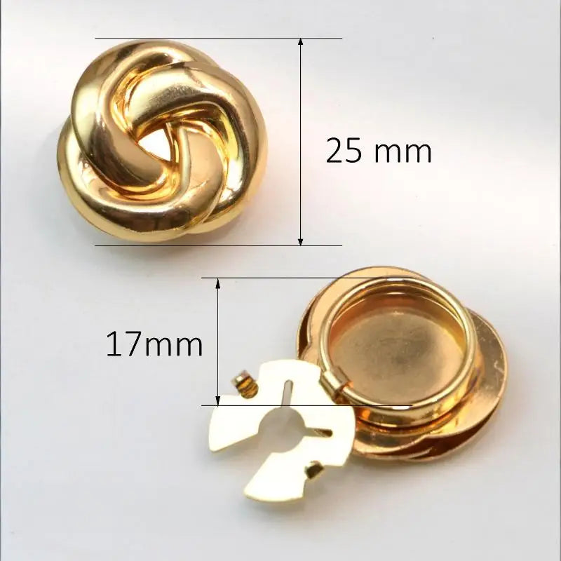 【MAX-22】2PCS Cache-boutons Boutons de Manchette pour Hommes et Femmes Mode Alliage Chemise Manche Collier Clips Accessoires de Décoration