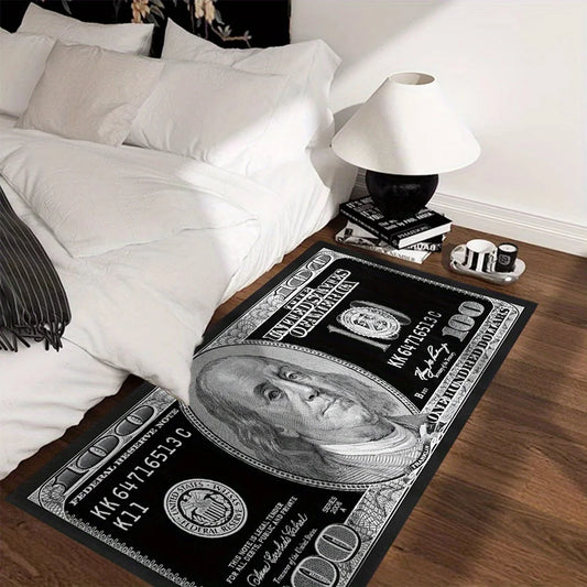 Un Tapis De Sol Long en Forme de Billet d'un Dollar, Pour Couloir d'Entrée, Halloween et Thanksgiving, Décoration Intérieure