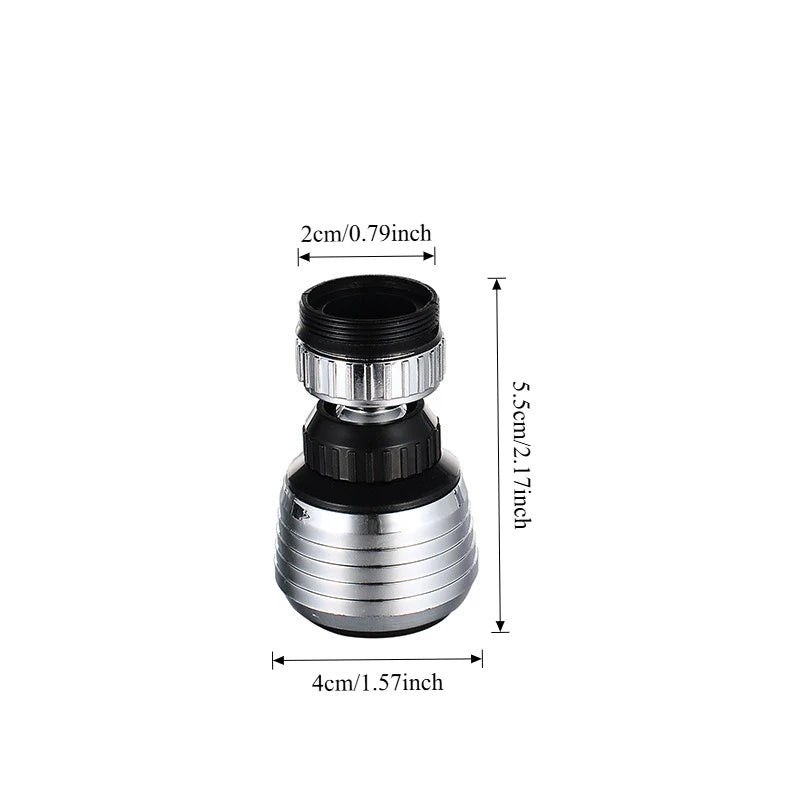 Water Tap Extension Water Faucet Extender Anti-Splash Heads Kitchen Faucets Extender Spare Parts Faucets Extended Aerator Filter