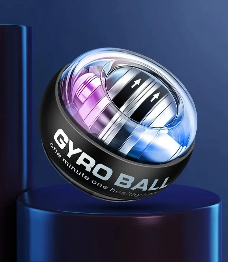 Power Ball Handgelenk-Trainer Gyro Selbststartender Unterarm-Muskelstärker Handgelenkstärker für Konditionstrainingsgeräte
