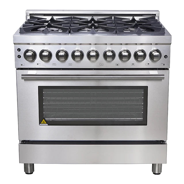 Gas Stove 900mm Width All In 1 Freestanding Stove With Oven 6 Burners Cooker With