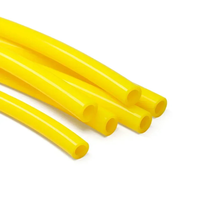 Tuyau en silicone souple jaune de qualité alimentaire de 1 à 10 m de diamètre 1 2 3 4 5 6 7 8 9 10 12 16 - 32 mm, connecteur de tuyau d'eau, tuyau en caoutchouc flexible