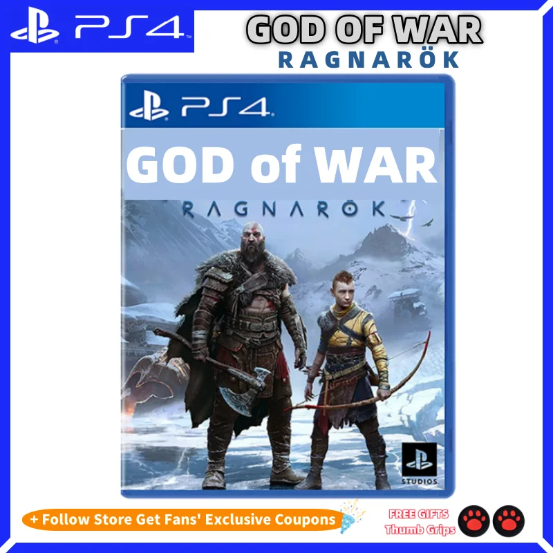 PS4 Nouveau Jeu CD God of War Ragnarök Sony Playstation 4 Carte de Jeu Disque Playstation4 PS4 God of War Ragnarök