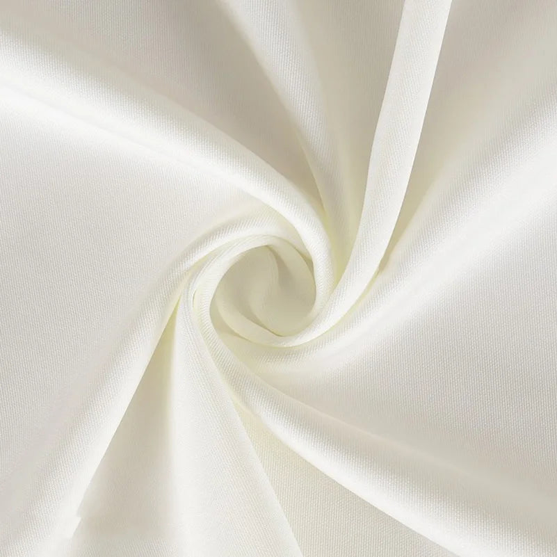 Tissu tricoté élastique Scuba résistant à l'usure, anti-boulochage pour la couture de pulls, jupes, uniformes scolaires, vêtements de sport au mètre