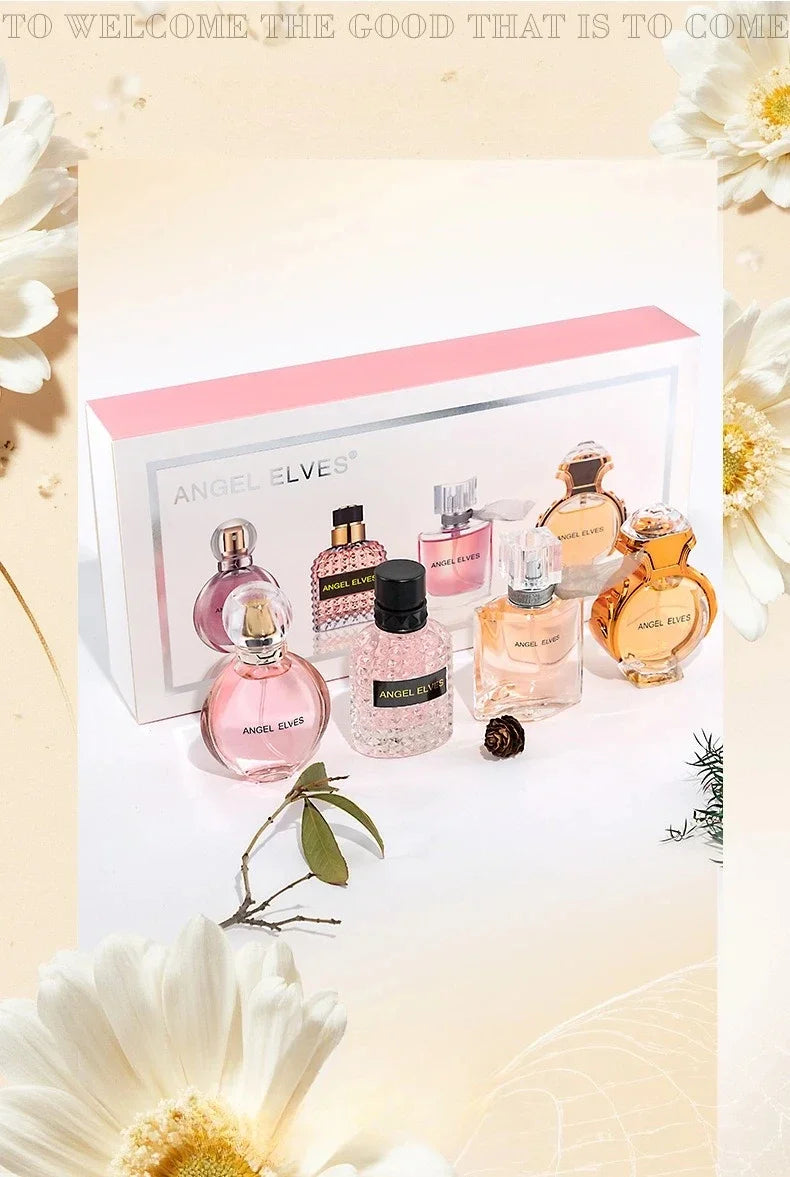 Original Damen Parfüm Geschenkbox Parfüm-Set 4 Stück * 30 ml Lang anhaltender frischer Duft Eau De Toilette Geschenk für Damen Herren Pheromon