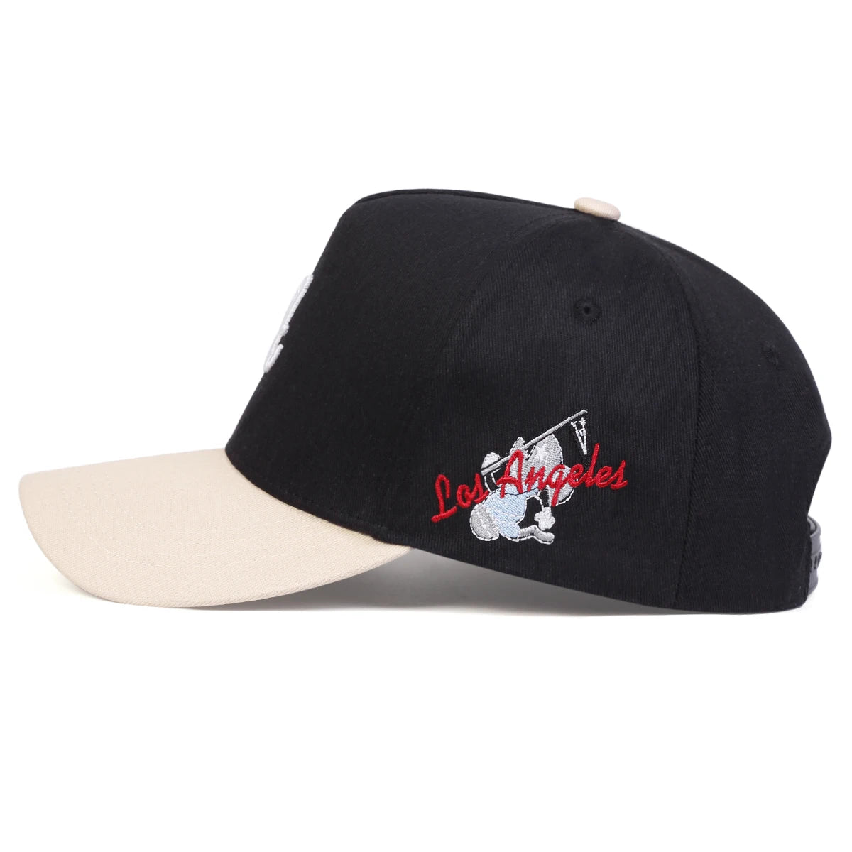 Unisex A-Letter Los Angeles Stickerei Baseball Caps Frühling Herbst Outdoor Verstellbare Freizeit Hüte Sonnenhut Sportmütze
