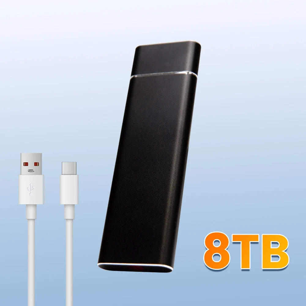 1TB 2TB 4TB External SSD Portable High Speed Solid State Drive USB3.2 Original for PC MAC Laptop