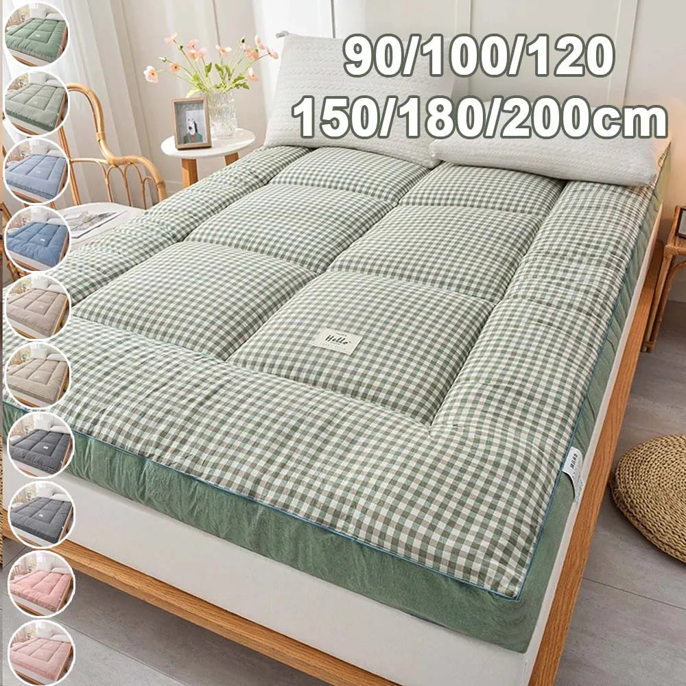 Thickened 3D Mattress Foldable Soft Tatami Cushion 90/100/120/150/180/200cm Non-slip Bed Pad for Home Bedroom Dormitory Student