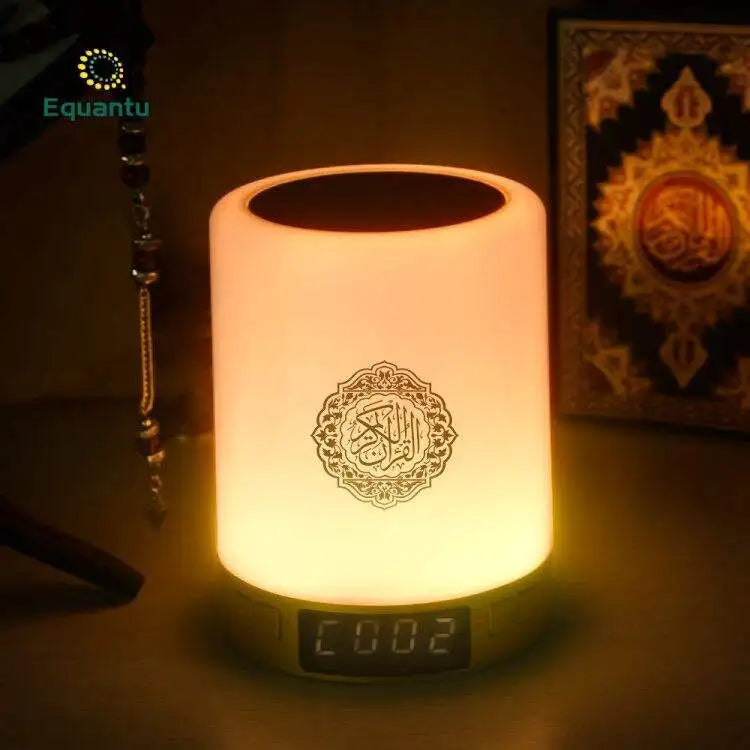 Heller Koran Azan Muslim Koran Bluetooth Lautsprecher Tragbares Nachtlicht Heilige Lampe Soundbox Musik Kabellos Caixa De Som Bocina Mp3