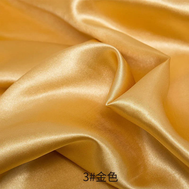0.5m/1m/5m Satin Lining Fabric For Sewing Dress Lining,Pajamas,Decoration Cloth Tablecloth Decorative Fabric Handmade DIY Fabric
