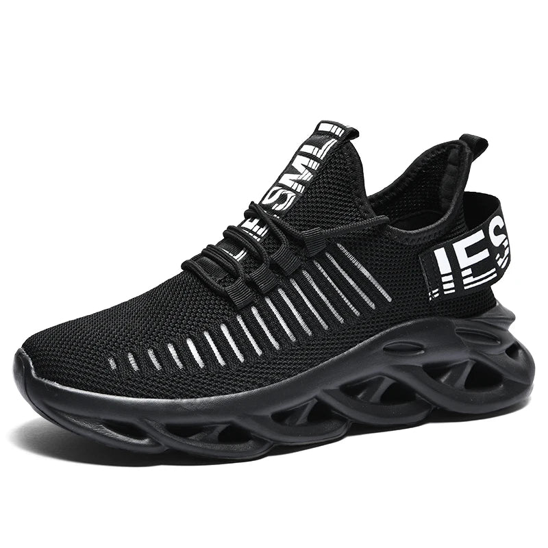 Atmungsaktive Freizeit-Sportschuhe für Frühling und Sommer, leichte, flache Lauf-Slipper für Damen und Herren