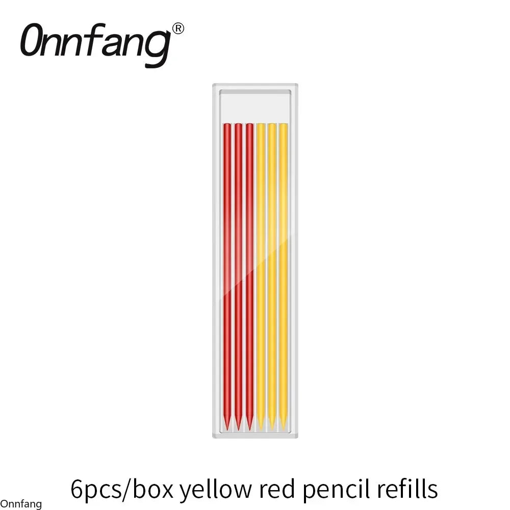 Hot 2.8mm Marking Mechanical Pencil Solid Carpenter Scriber Carpenter Scriber with Sharpener for Woodworking Drawing Stationery