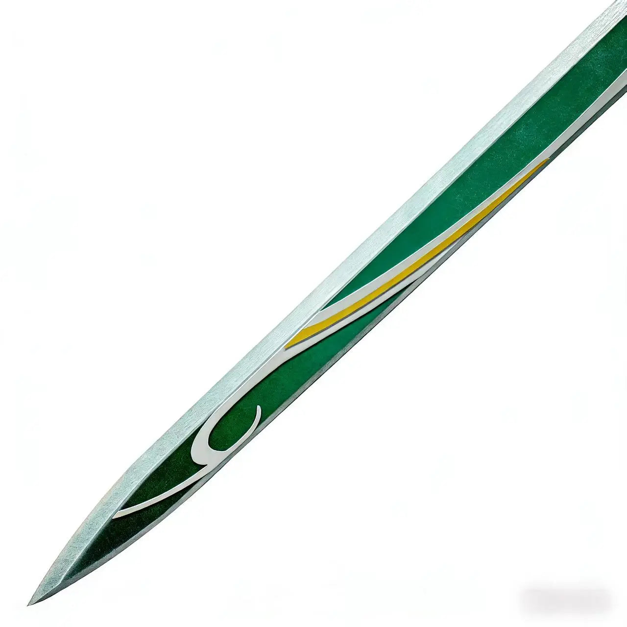 ZIBAI Cosplay Schwert Weißes Pferd Länge 118CM Waffen Spiel Genshin Impact Cosplay Requisite Halloween Weihnachtsfeier Kostümzubehör