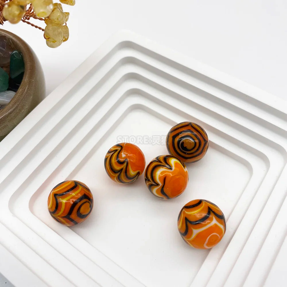 G1-16 Heimdekorationskollektion Kreative handgemachte Glasmurmeln Seltenheit Kinder-Puzzlespiele Spielzeug Süße Neujahrsgeschenke für Kinder