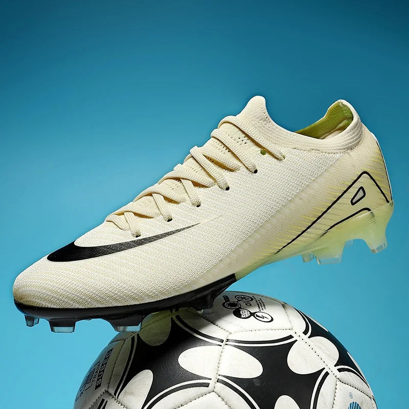 Nouvelles chaussures de football d'extérieur pour hommes Crampons de football Match Entraînement TF/FG Gazon Cheville Crampons longs Sport Haute qualité à succès