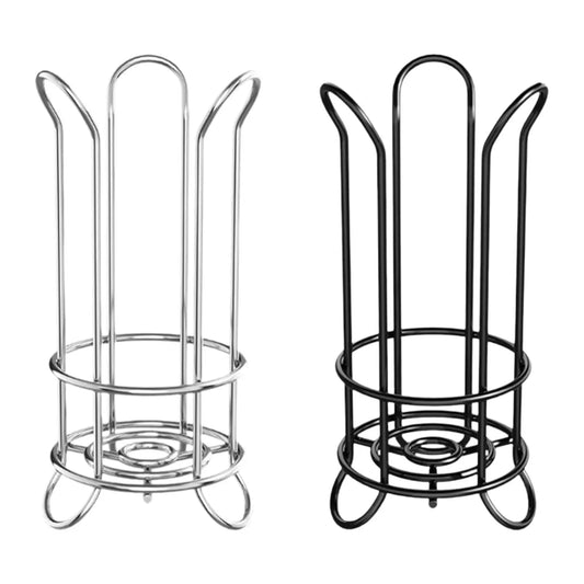 Tissue Storage Rack Iron Toilet Paper Holder Stand Free Standing Toilet Roll Holder for Kitchen Bathroom Washroom Farmhouse