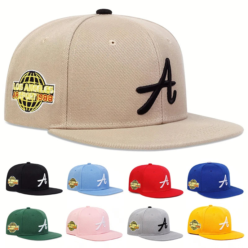 Unisex Gothic-Buchstabenstickerei Hip-Hop-Hüte Outdoor Verstellbare Freizeit-Baseballmützen Sonnenhut Sport-Golfmütze
