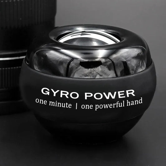 Power Ball Wrist Trainer Gyro Self-Starting Forearm Muscle Strengthener Wrist Strengthener for Conditioning Fitness Equipment