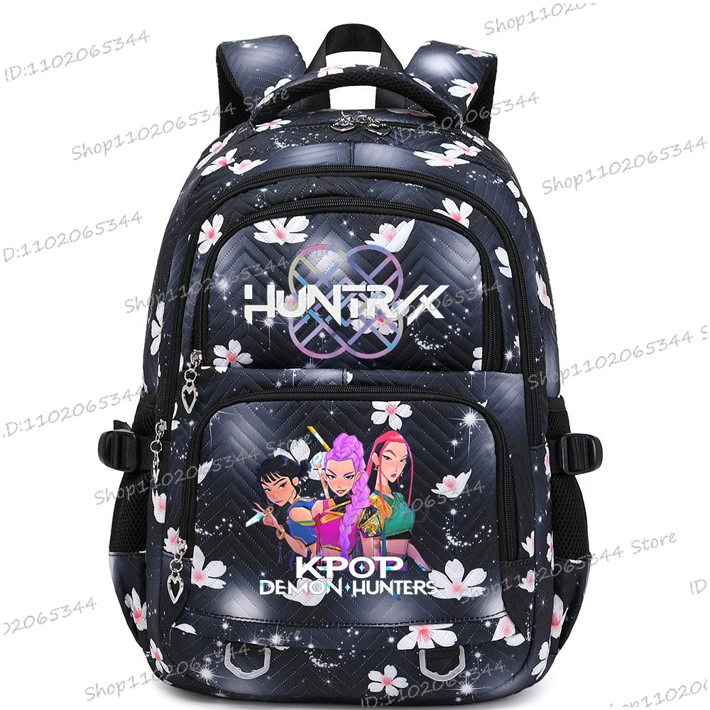 Cute Cartoon Backpack Anime Cartoon Student Teenage Children Girl Boy Schoolbag Anime Men Women Waterproof Laptop Bookbag
