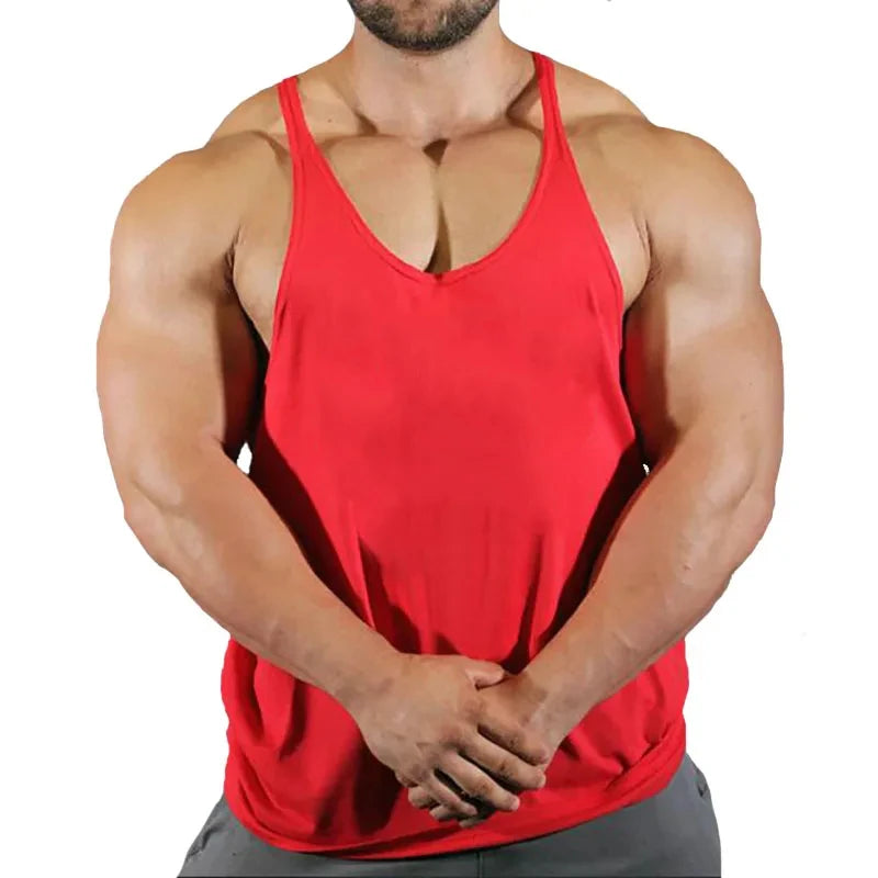 Vêtements Homme Musculation et Fitness Débardeur Stringer Homme Sportswear Vêtements T-shirt Gilet Chemise T-shirts Débardeurs d'entraînement Musculation