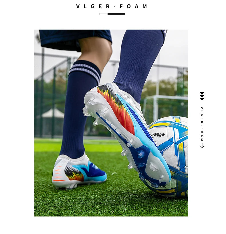 FG Herren Fußballschuhe Hochwertige Turf-Fußballschuhe für Sneaker-Training Fußballstiefel Chuteira Campo 35-45