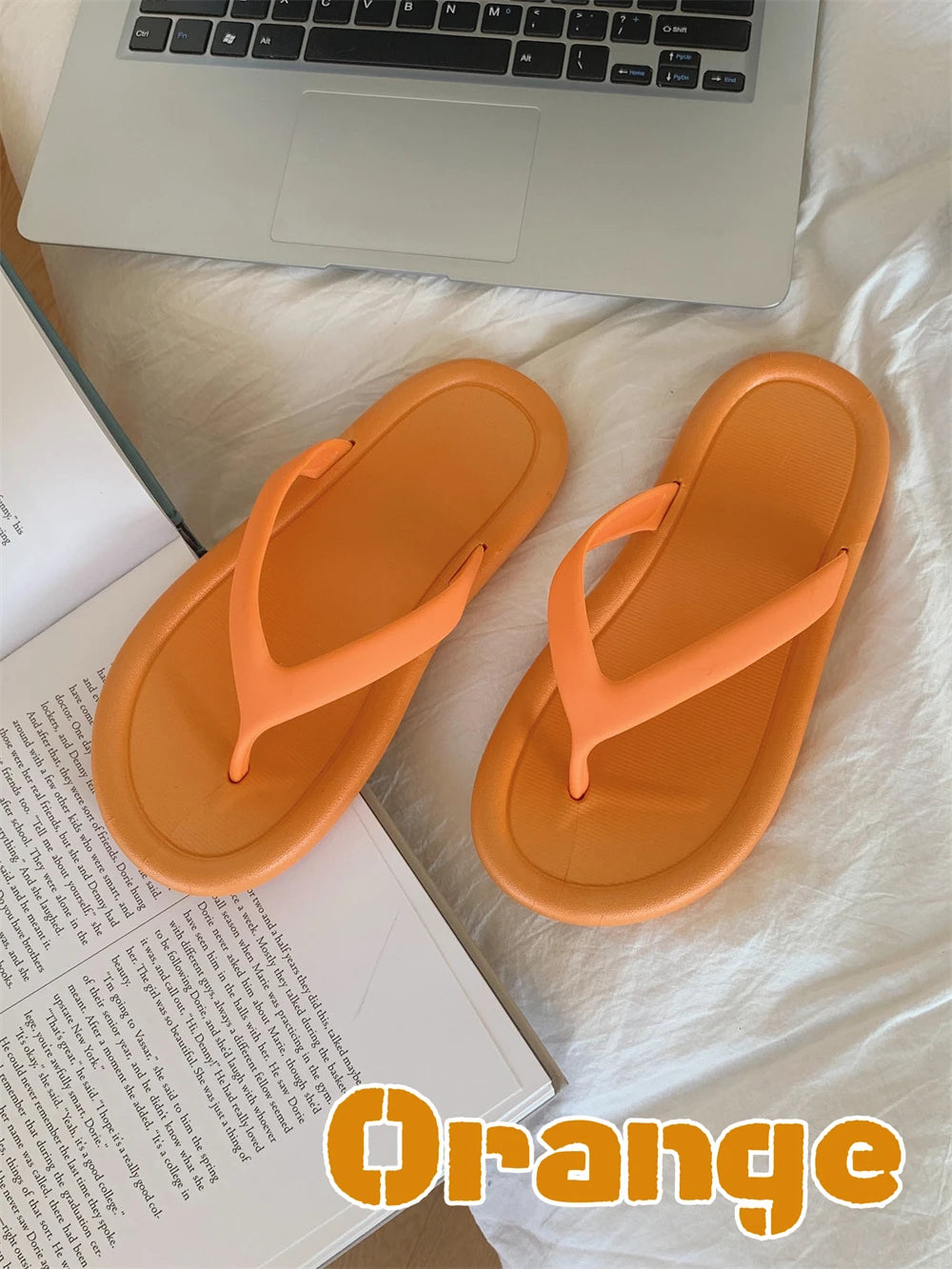 XIXITIAO Women's Flip-flops Summer Sandals for Women Fashion Soft Summer Outdoor Beach Shoes New Arch Support Recovery Slippers