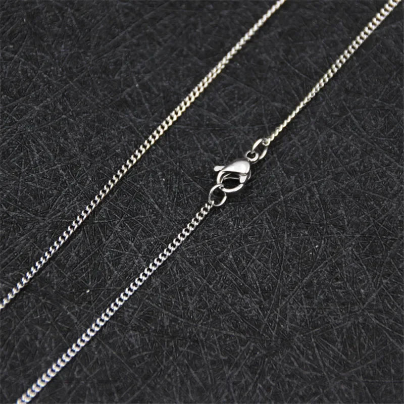 Großhandel 925er Sterlingsilber 2MM 16-30 Zoll Gliederketten-Halskette, passend für Anhänger, modisches Geschenk für Männer und Frauen, Schmuck-Accessoires