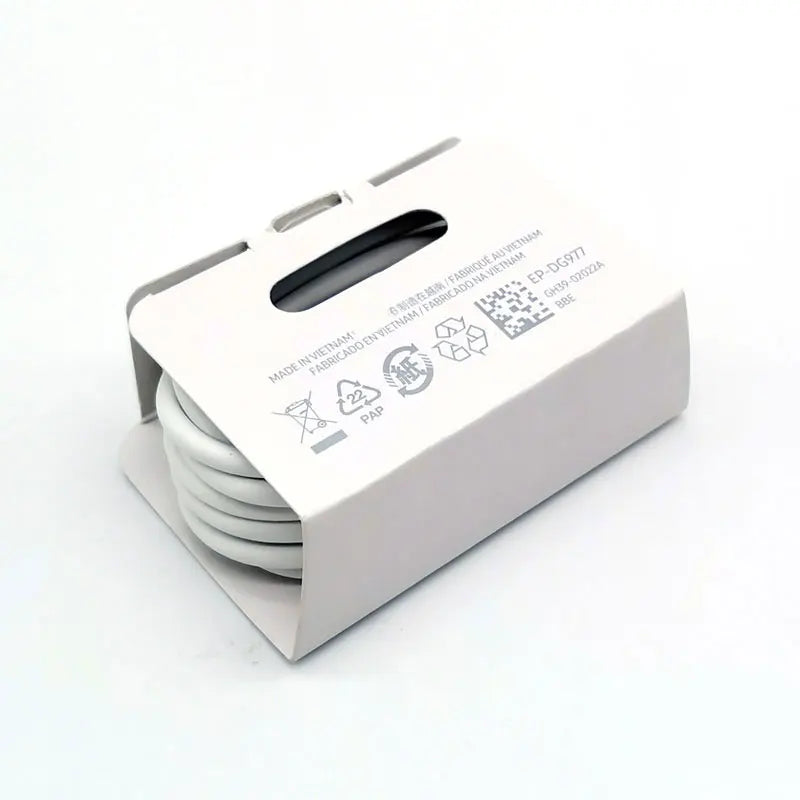 Chargeur ultra rapide Samsung 25W Type C pour Galaxy S24 S23 S20 S21 S22 Plus Note 20 10 A55 A35 A25 A15 Z Flip Fold 6 5 4 3