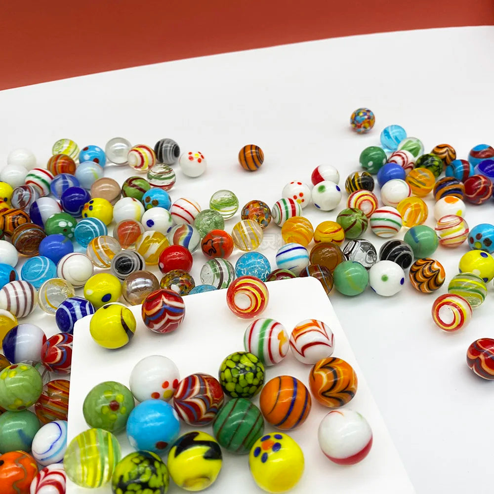 G1-16 Heimdekorationskollektion Kreative handgemachte Glasmurmeln Seltenheit Kinder-Puzzlespiele Spielzeug Süße Neujahrsgeschenke für Kinder