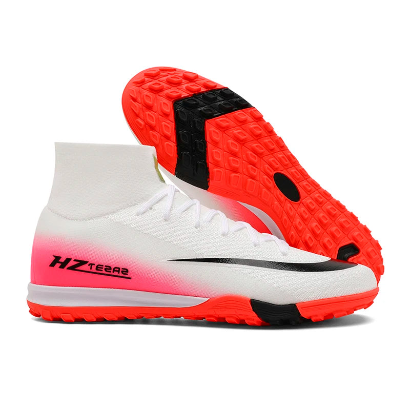 Neue hochwertige Herren Fußballschuhe TF/FG Trainingsfußballschuhe Ultraleichte rutschfeste Turf-Fußballschuhe Chuteira Campo