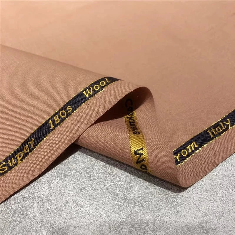 Italienischer Kammgarn-Twill-Stoff – knitterarm – Designeranzüge und Hosenmaterial für Business-Kleidung im Großhandel