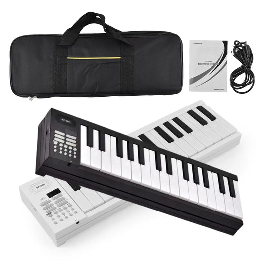 61 Tasten faltbares elektronisches Piano Tragbares Klavier-Keyboard mit LED-Anzeige/eingebautem Akku/elektronischem Tasteninstrument