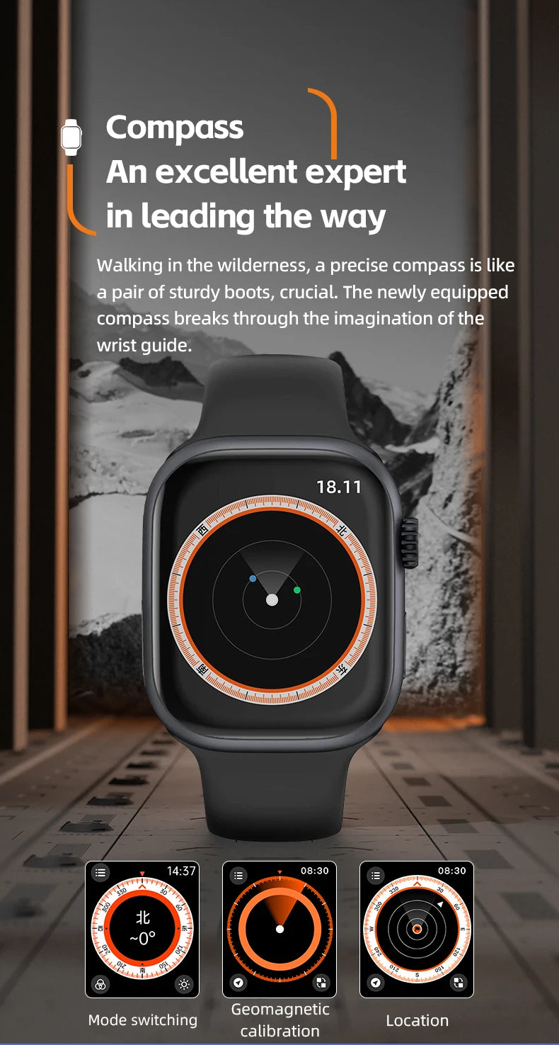 CD99 Uhr X 5G Smartwatch 2,29 Zoll AMOLED 5G LTE Smartwatch mit 180° drehbarer Kamera GPS WiFi SIM-Kartensteckplatz Gesundheitsüberwachung