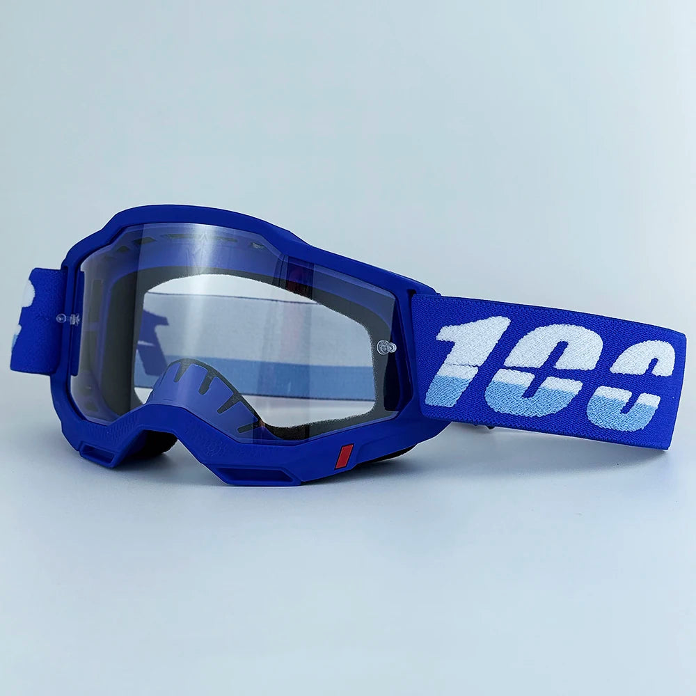 100 Motocross Goggle Glasses MX Off Road Masque Helmets Goggles Ski Sport Gafas for Motorcycle Dirt Bike Glasses and bag