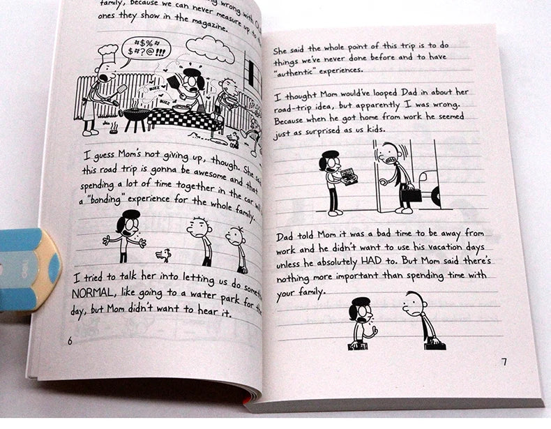 Journal d'un dégonflé 9 : Un long voyage. Livres pour enfants de 8, 9, 10, 11 et 12 ans. Humour, bandes dessinées et romans graphiques 9781419717604