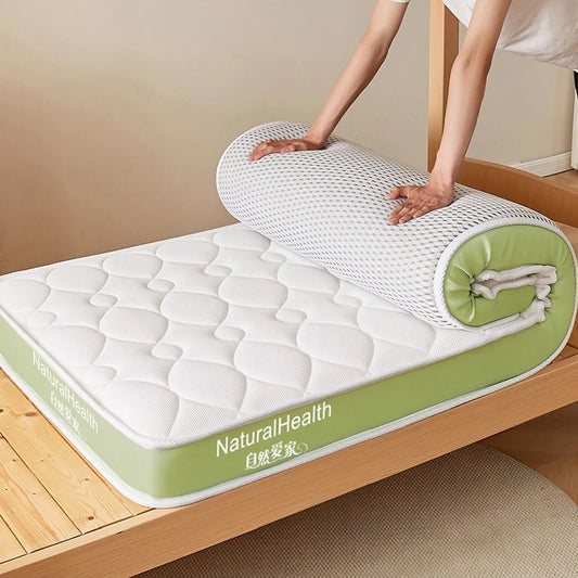 sponge latex Tatami Floor Mat High grade Thicken 4/7cm Latex Mattress Twin King Queen Size Keep warm in winter bed product
