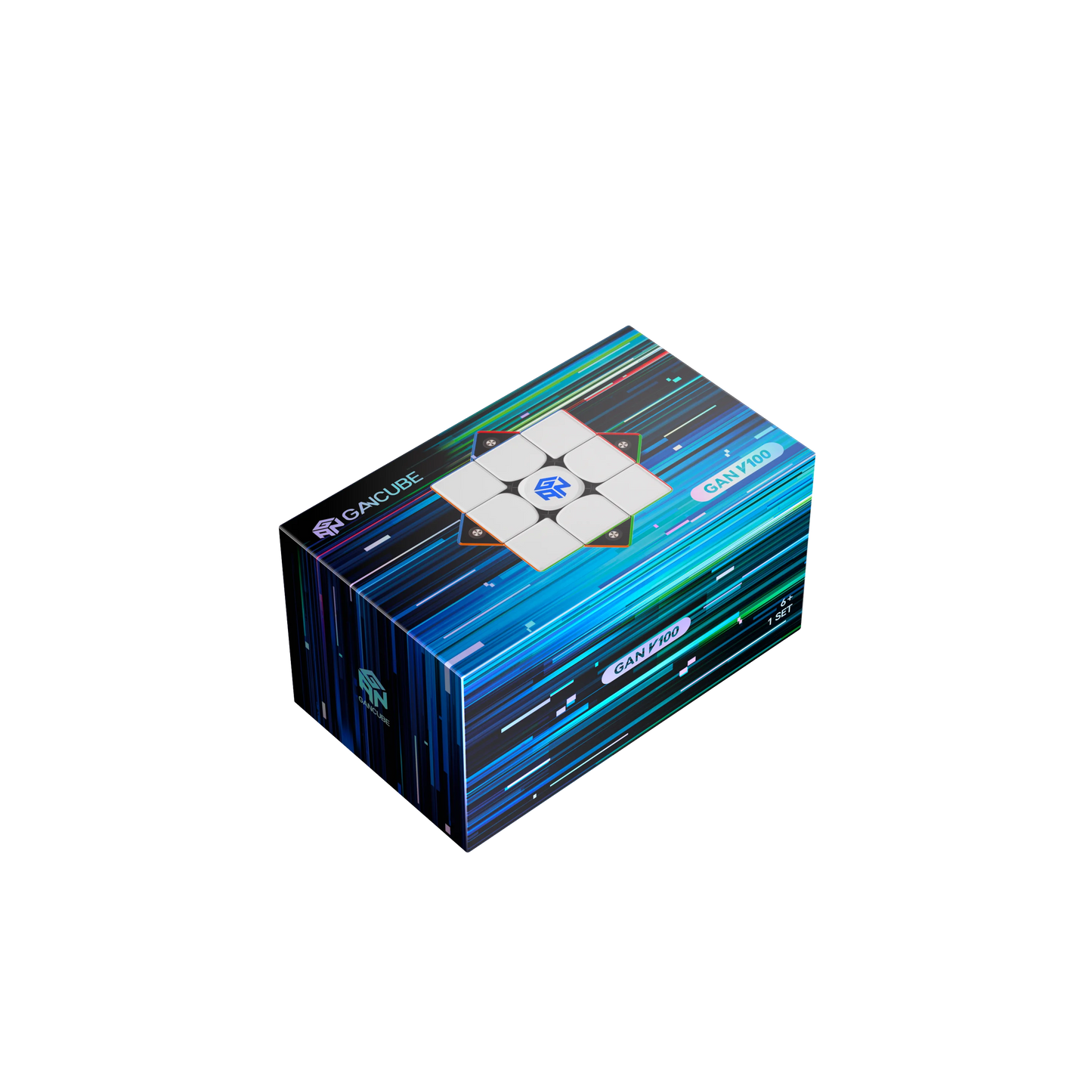 [JudyCube] GAN V100 Maglev UV 3X3 Magnetic Magic Cube Fidget Toys GAN V100 leap Year of the Horse Limited Edition Cubo Magico