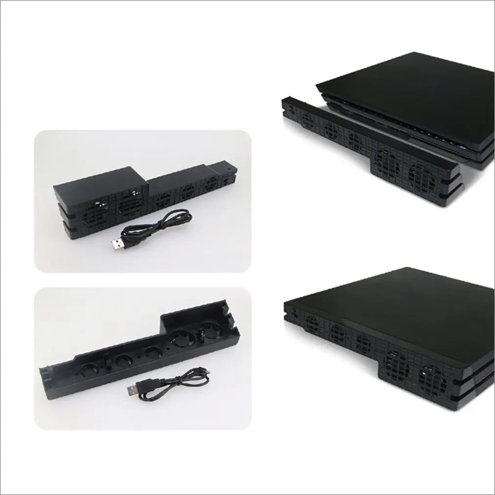 Ventilateur de refroidissement Refroidisseur DC 5V pour console de jeu Sony PS4 Pro Slim Playstation Play Station PS 4 Réfrigérateur USB Ventilateur Portable
