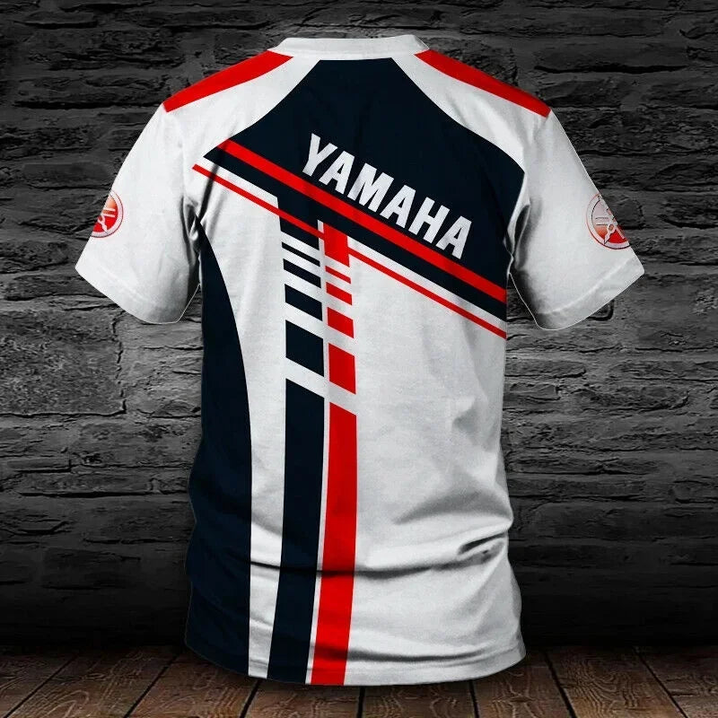 T-shirt à manches courtes imprimé Yamaha, respirant et à séchage rapide, le plus vendu de l'été, adapté aux hommes et aux femmes, collection 2026